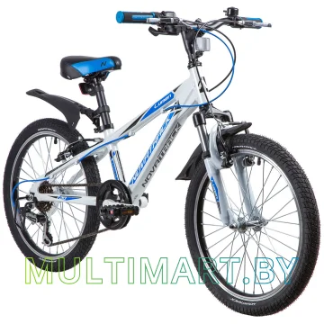 Детский велосипед Novatrack Lumen 20AH6V.LUMEN.WT9 (белый/голубой, 2019) картинка 2